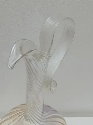 Vaso anfora vetro soffiato