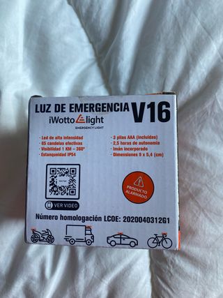 Luz de Emergencia V16