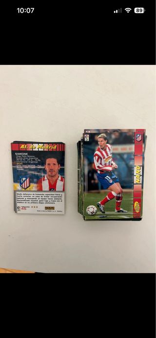 Cartas La Liga Panini 2004/2005 (80-90 cartas)