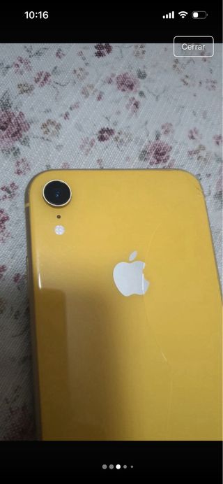 iPhone XR giallo