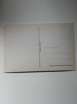 Postal Vintage Divisas Militares España