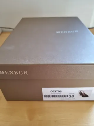 Zapatos de fiesta MENBUR azul