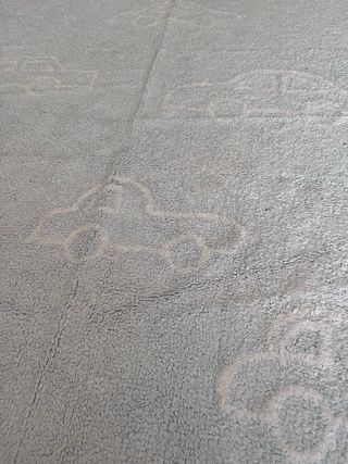 Alfombra infantil lavable con coches
