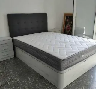 canapé y colchón cama