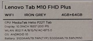 Lenovo M10 FHD PLUS con Smart Charging Station