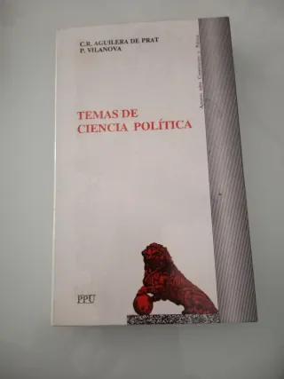 Temas de Ciencia Política. C.R.Aguilera de Prat P.