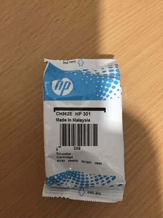 Tinta HP 301 Tricolor CH562E