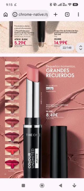 Barra de Labios Smart Sync THE ONE