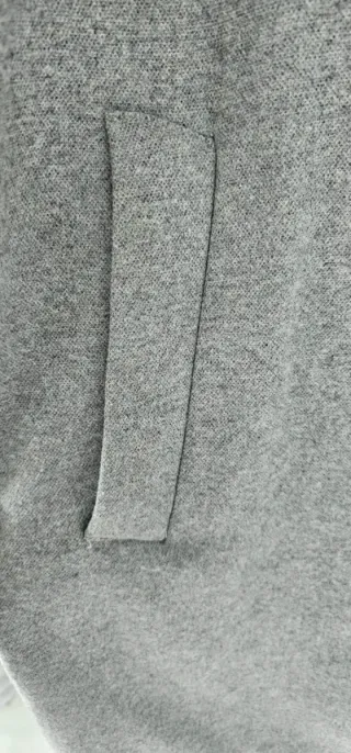 Abrigo gris ZARA mujer