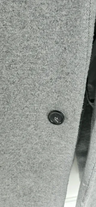 Abrigo gris ZARA mujer