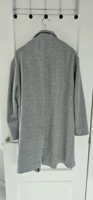 Abrigo gris ZARA mujer