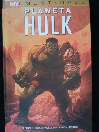 Marvel must have el increíble hulk. planeta hulk