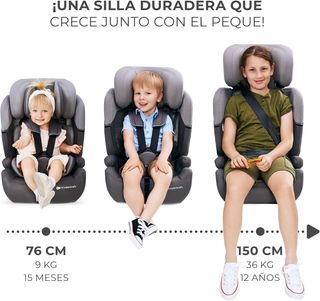 Kinderkraft COMFORT UP i-Size 75-150 cm, Seggiolino auto per bambini