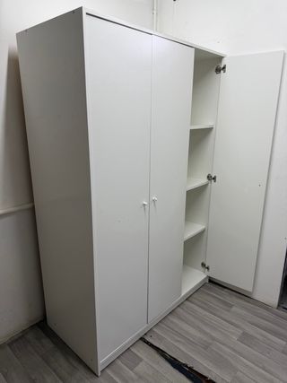 Armario blanco 2 puertas