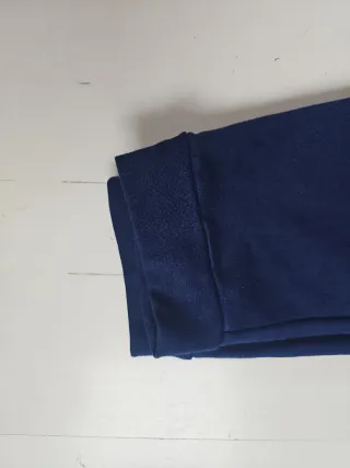 Pantalón Deporte Adidas Algodón Azul