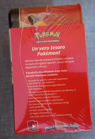 Bauletto Pokémon Gran Festa 25 Anniv. SIGILLATO