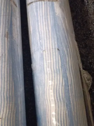 2 Rollos Papel Pintado VTV Veta Azul