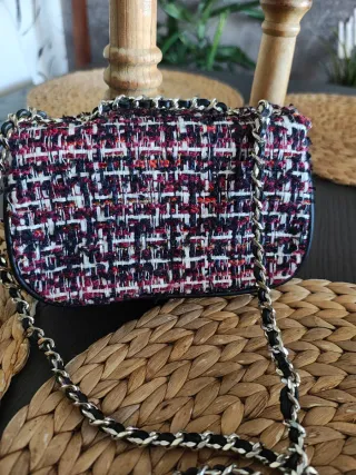 Bolso Guess Tweed Multicolor