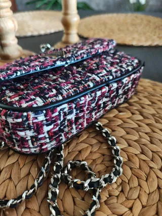 Bolso Guess Tweed Multicolor