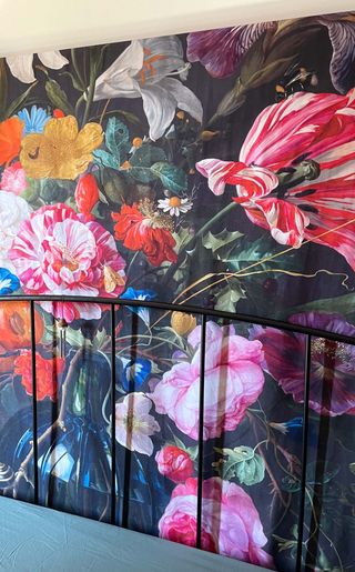 Tela Decorativa Flores Vintage XL 210x270cm