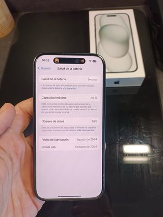 iPhone 15 128GB Nero Antracite