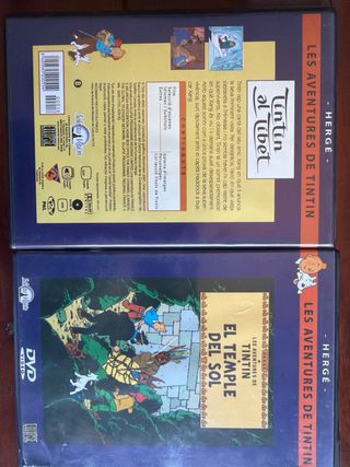 Colección DVD Tintín (Catalán/Español)