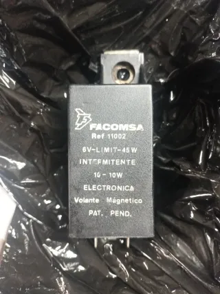 Relé FACOMSA 6V 10-45W Intermitente Electrónica
