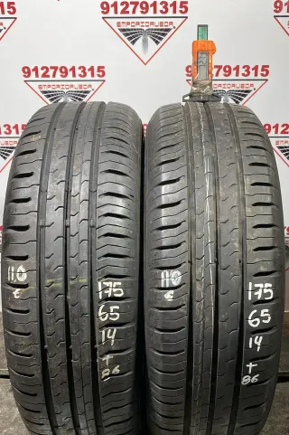 175 65 14 T CONTINENTAL RUEDA AL 90% VIDA UTIL