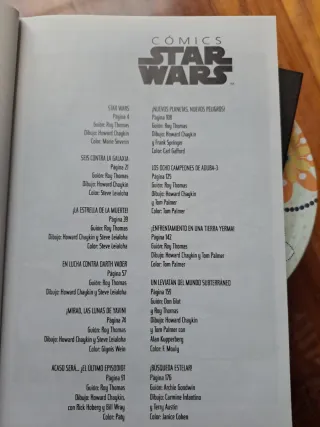 Star Wars coleccionable de comics . Tomo 1 y 13.