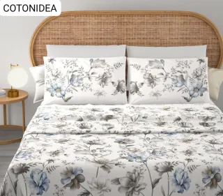 Completo letto floreale
