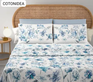 Completo letto floreale