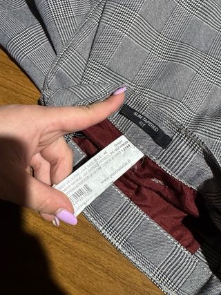 Pantaloni eleganti uomo a quadri