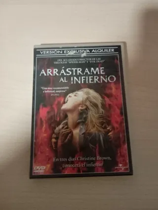 Arrastrame al Infierno DVD Terror Español