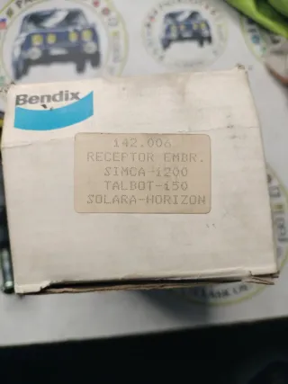 Bombín Embrague Simca 1200 / Talbot Horizon