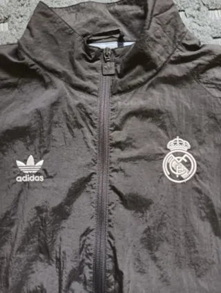 Giacca Adidas Real Madrid Grigia