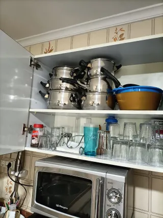 Incluye lavavajillas fregadero y hornilla el largo