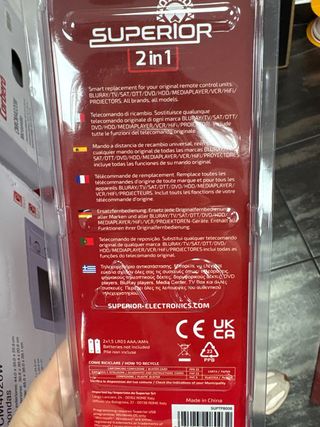 Mandos TV Superior 2 en 1 (Pack 5)