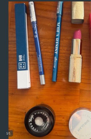 Set Maquillaje: Lápices, Labial y Sombras