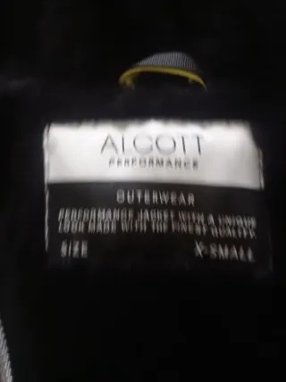 Cazadora Alcott Negra y Amarilla