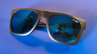 Gafas de Sol Arnette Negras y Azules