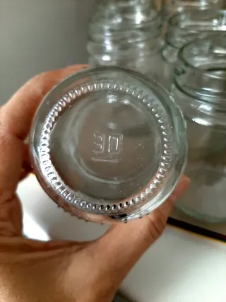 16 Vasetti in Vetro Trasparenti