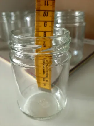 16 Vasetti in Vetro Trasparenti