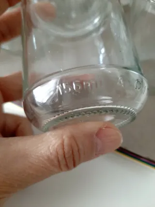 16 Vasetti in Vetro Trasparenti