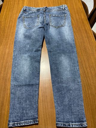 Jeans uomo strappati blu