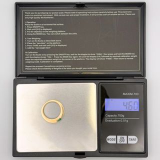 Anillo Oro 18K, 4.6gr, T-11