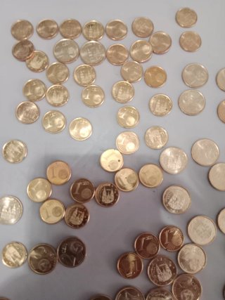 Moneda de 1 céntimo España  1999,00,01,02,08 ,018.