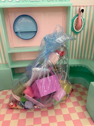 Casa muñecas tienda caramelos  Glitter girls