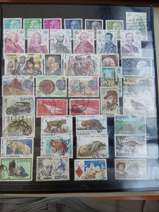 Gran coleccion de sellos de todo el mundo