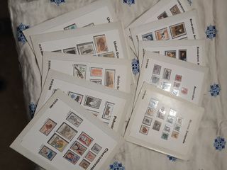 Gran coleccion de sellos de todo el mundo