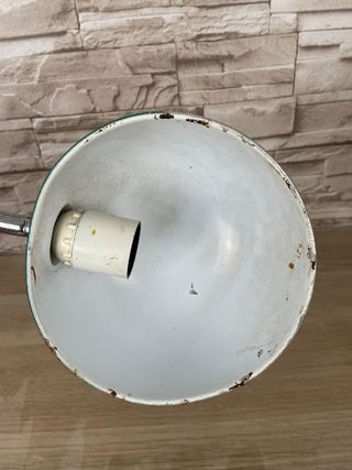 Lampada Vintage Da Tavolo Snodabile Anni 70 verde